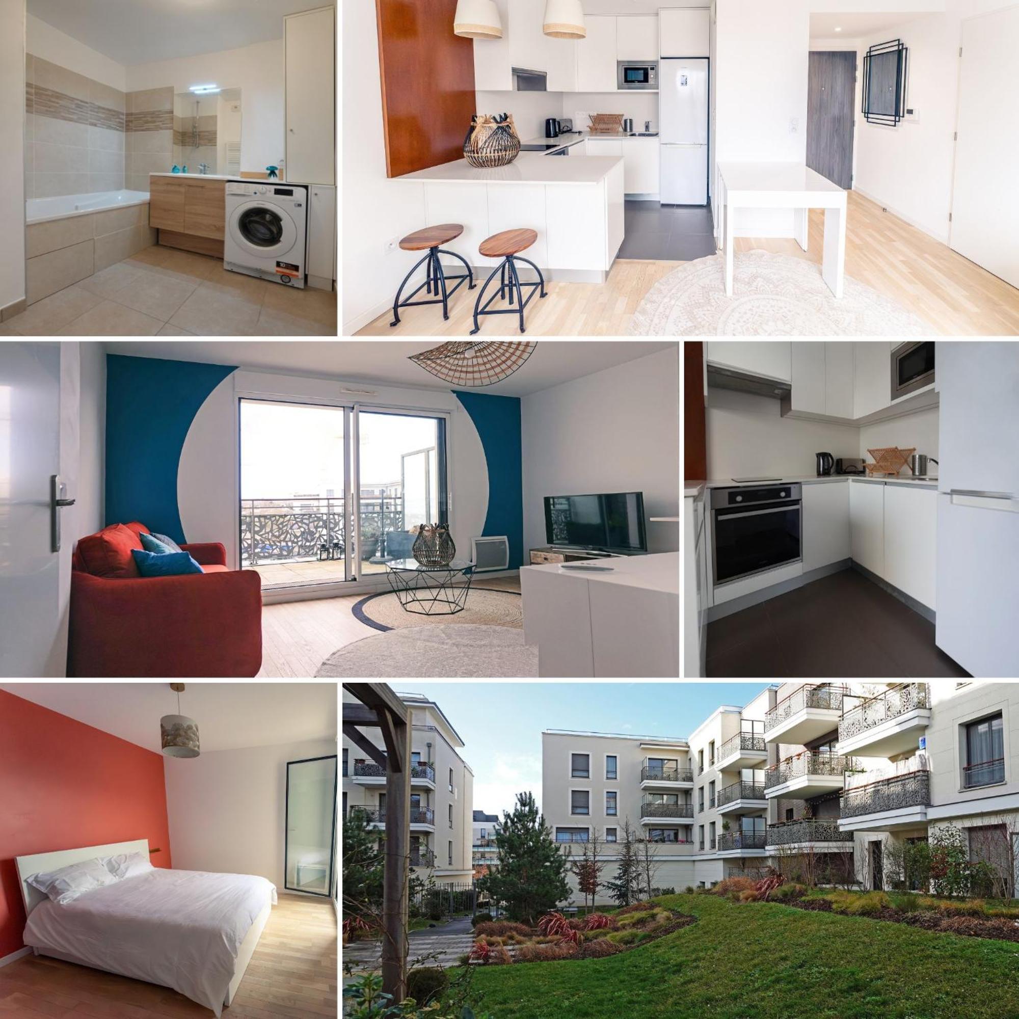 Appartement Residence Neuve Proche Versailles Saint-Cyr-lʼÉcole Eksteriør billede